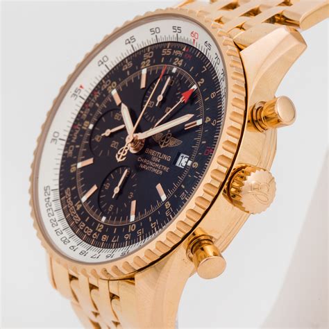 breitling navitimer chronometre navitimer gold|breitling navitimer 46mm price.